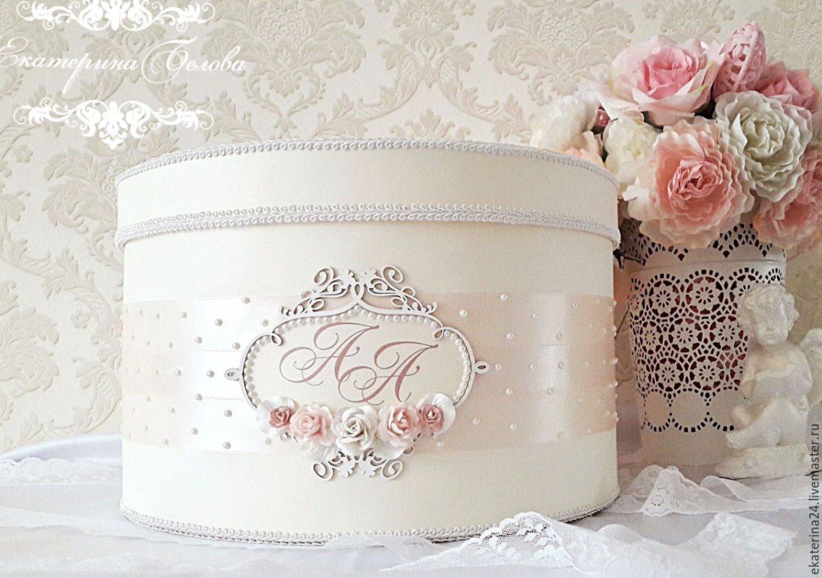 Коробка для конвертов на свадьбу