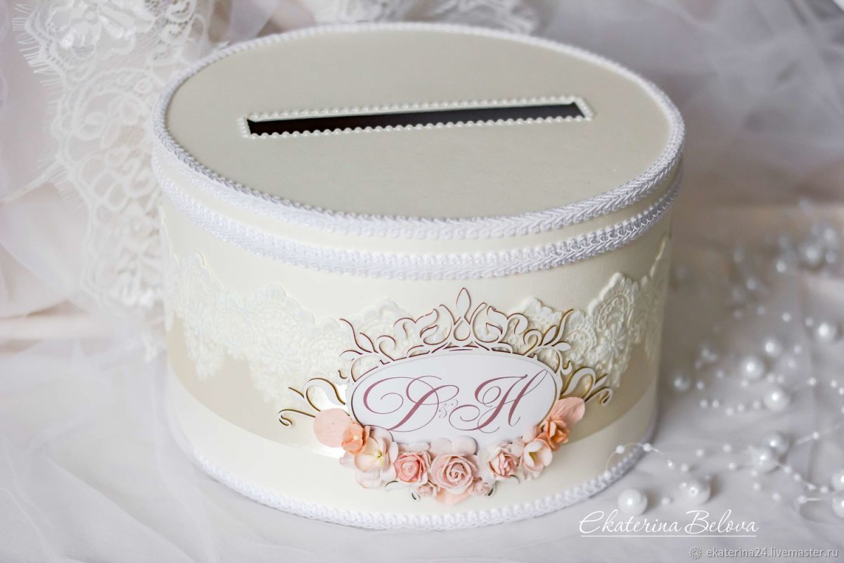 Подарочная коробка на свадьбу