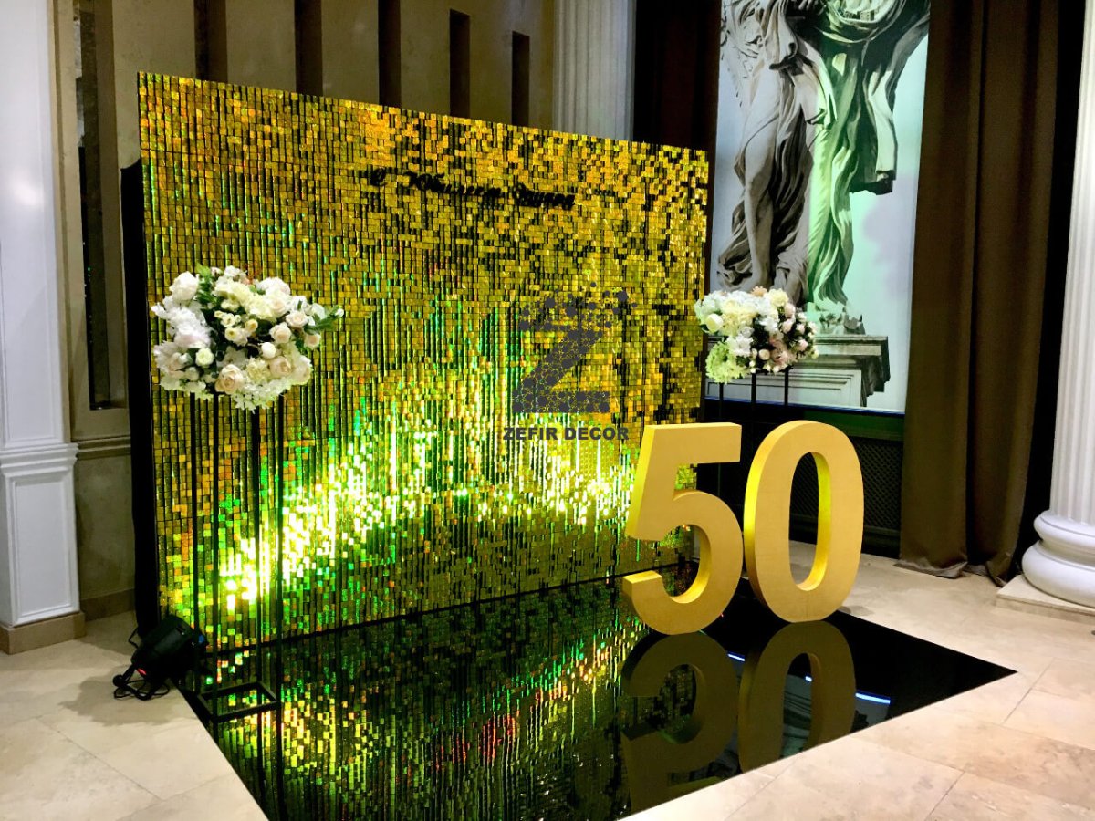 С юбилеем 70 лет украшение зала