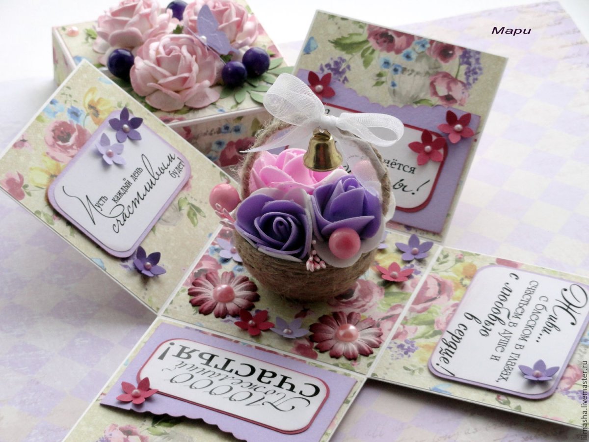 Коробка раскладушка своими руками