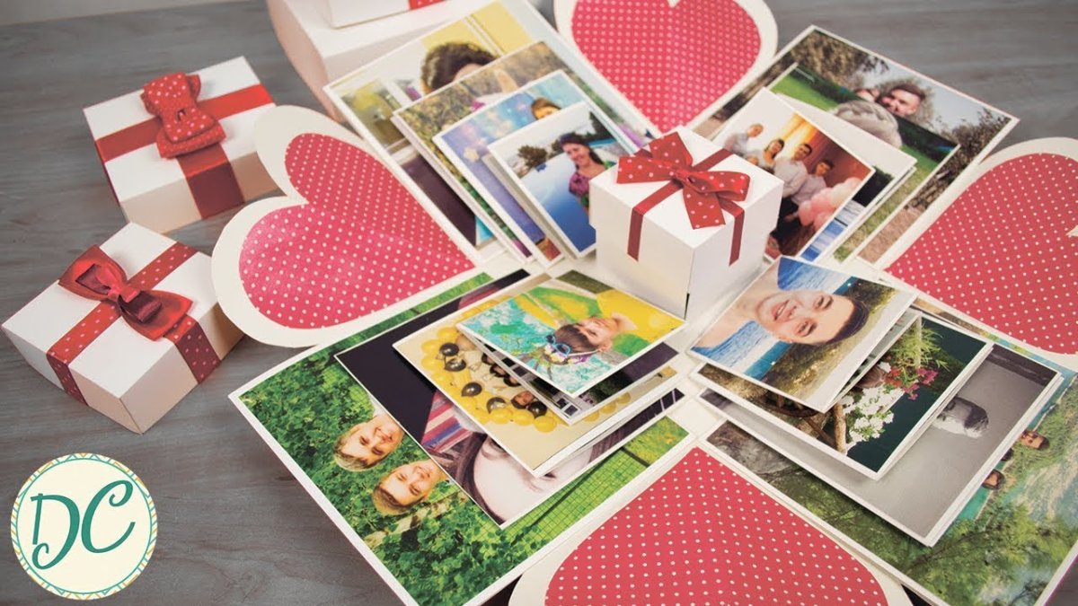 Складная открытка новый год