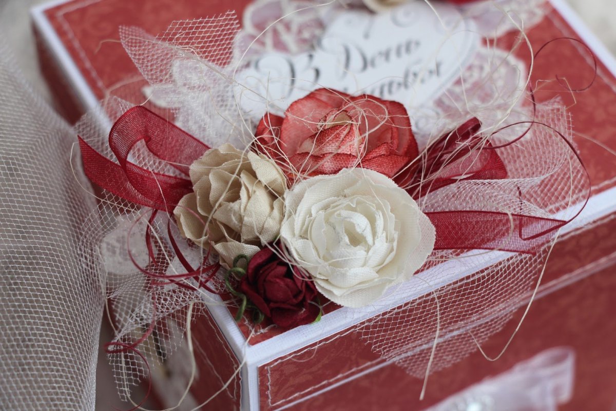 Красивая коробочка для денег