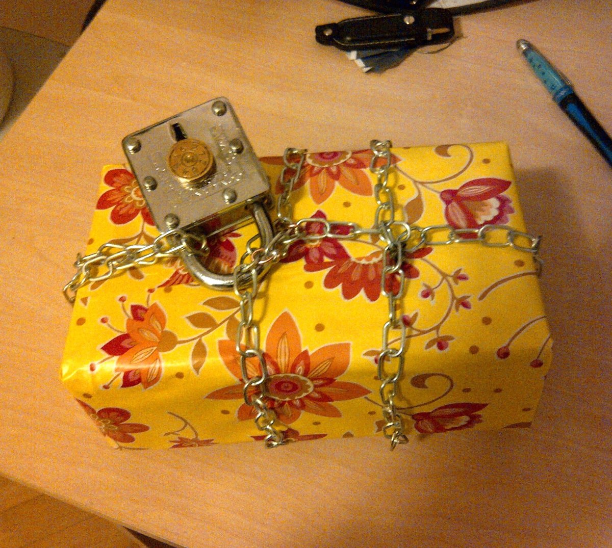 Прикольная упаковка подарка