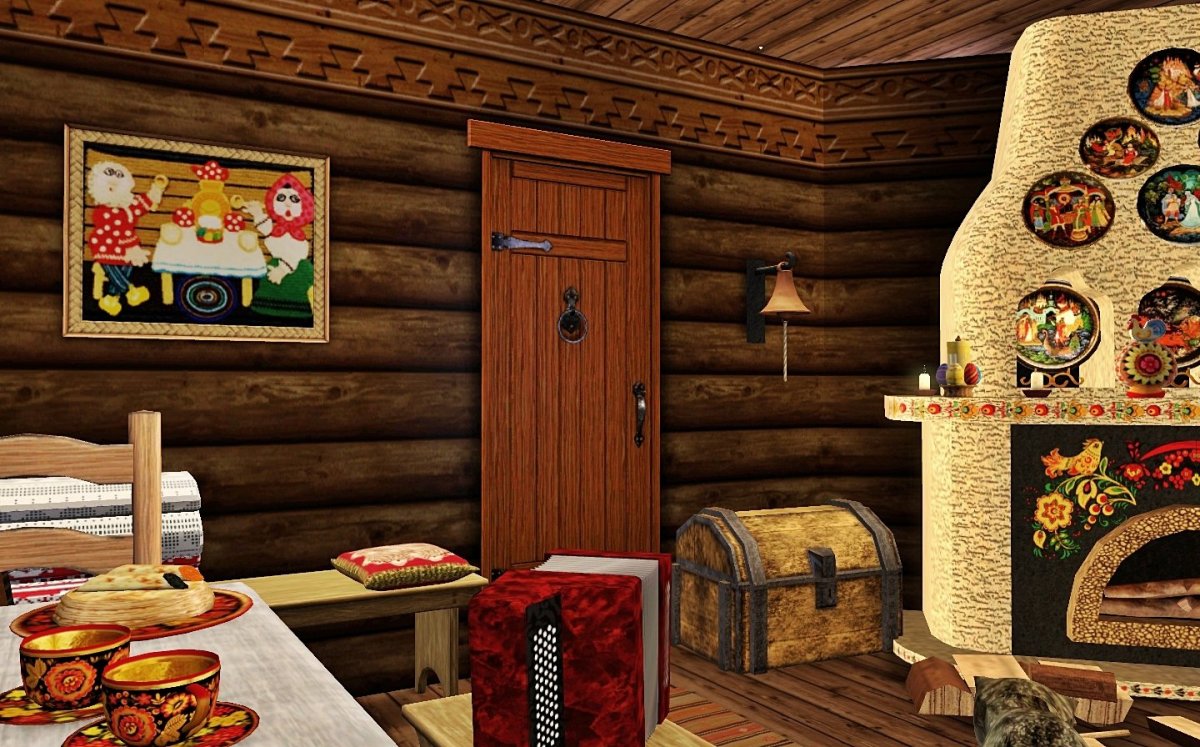 Русская изба Мариинск