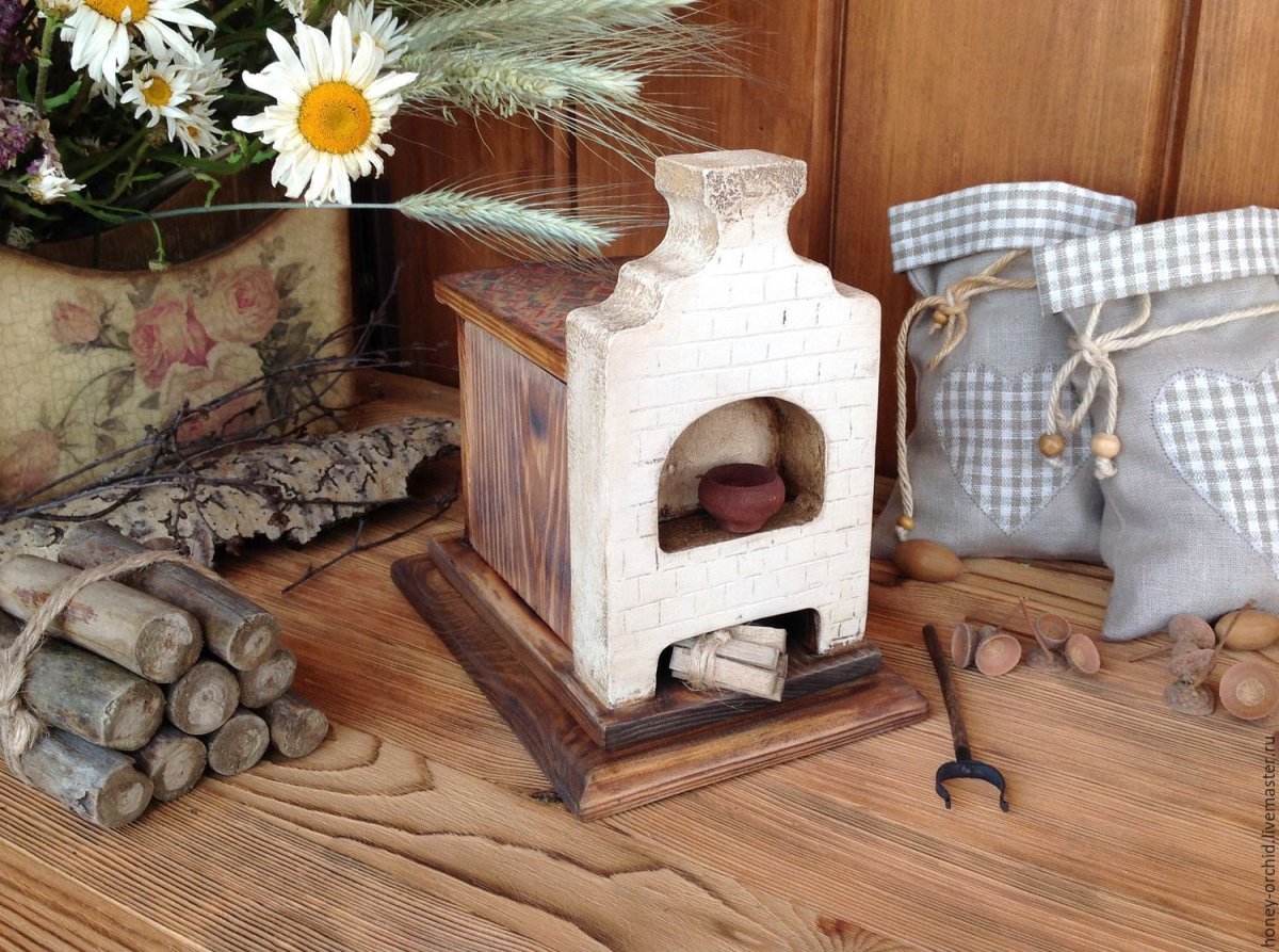 Декорация печка
