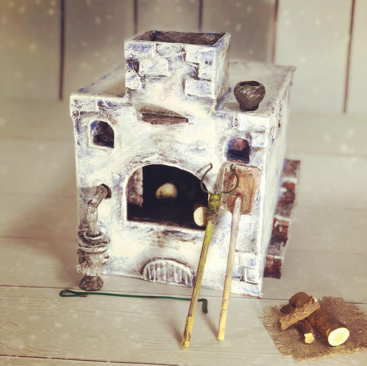 Камин Рождество