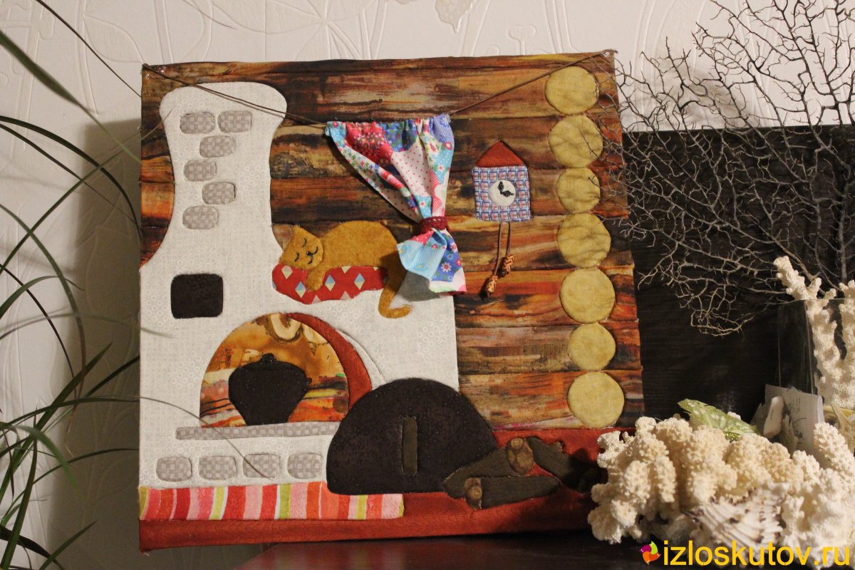 Фотозона в русском стиле