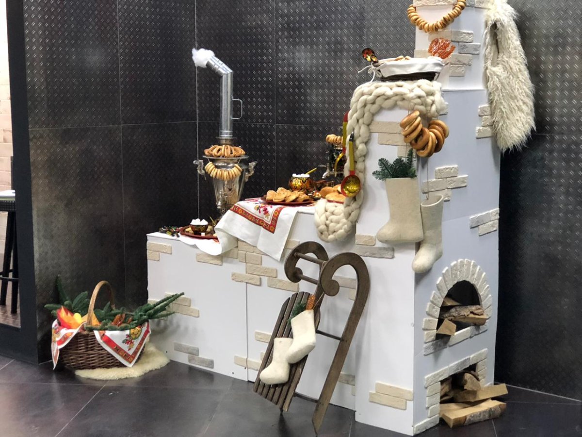 Русская печь из фанеры