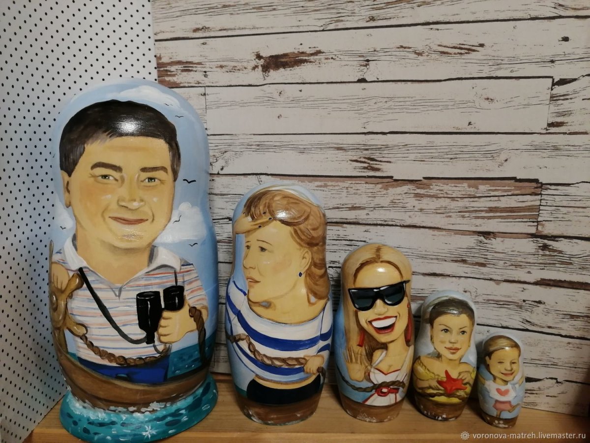 Матрешка для фотозоны