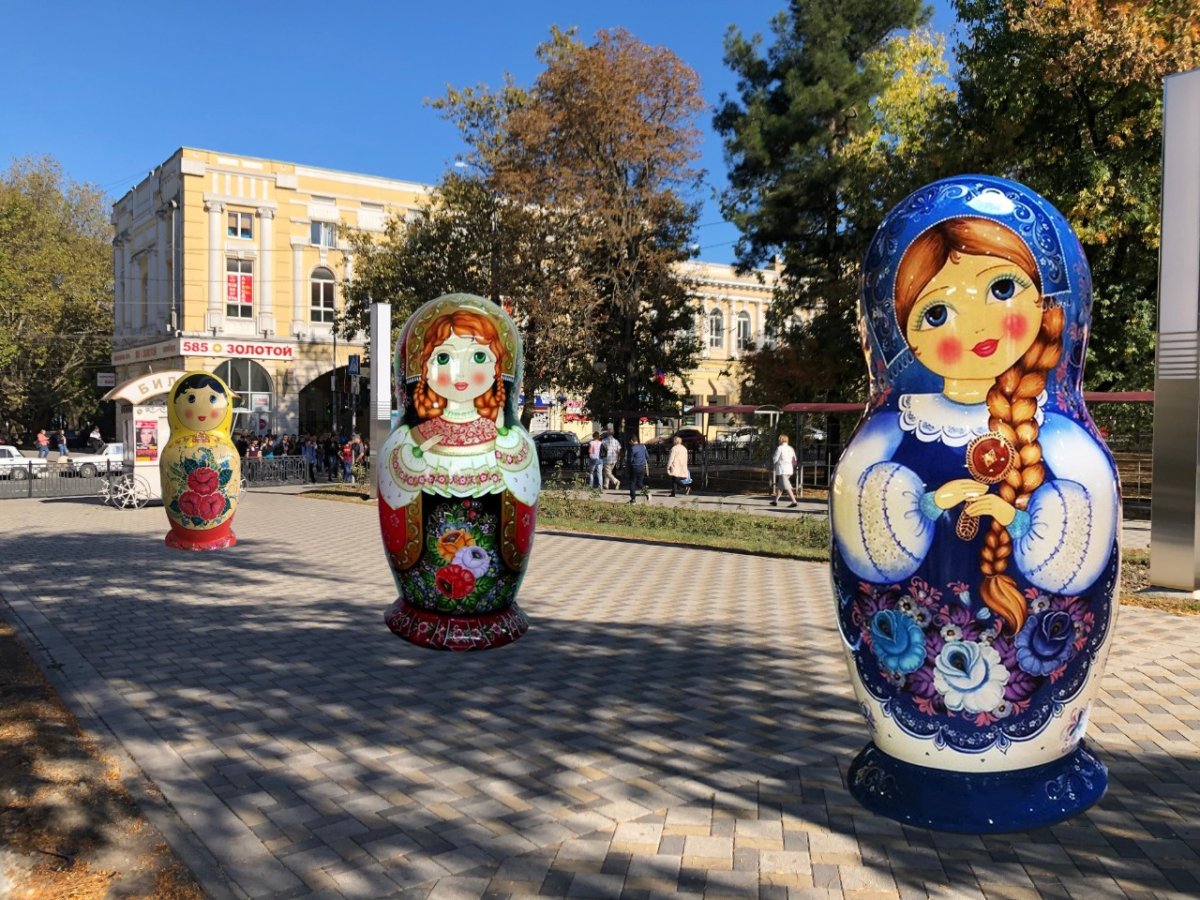 Матрешка с браком