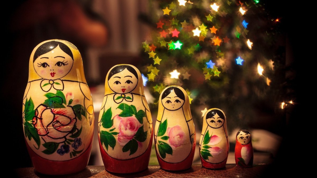 Фотозона Матрешка