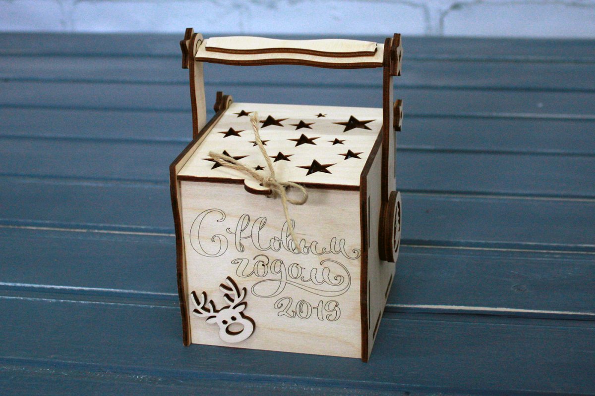 Коробки из фанеры