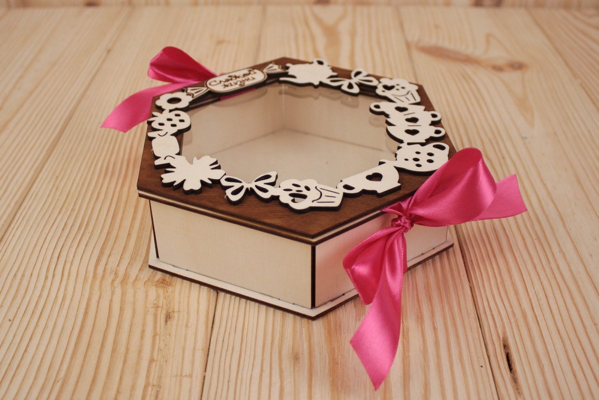 Коробки из фанеры для подарков