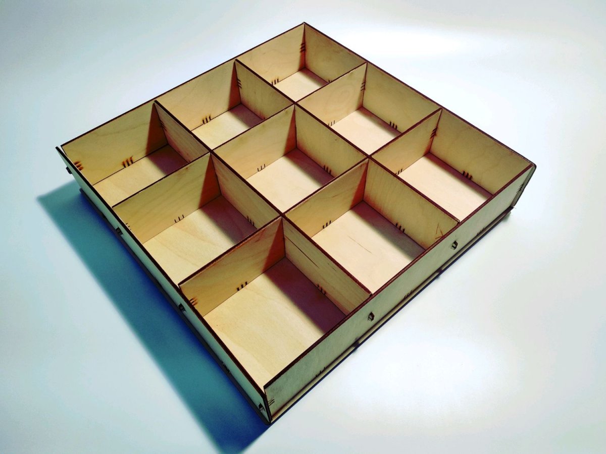 Коробка деревянная для поделок