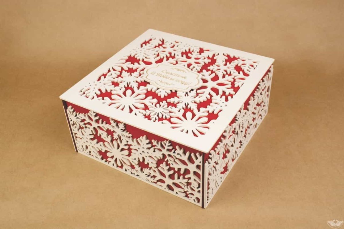 Деревянные домики на елку