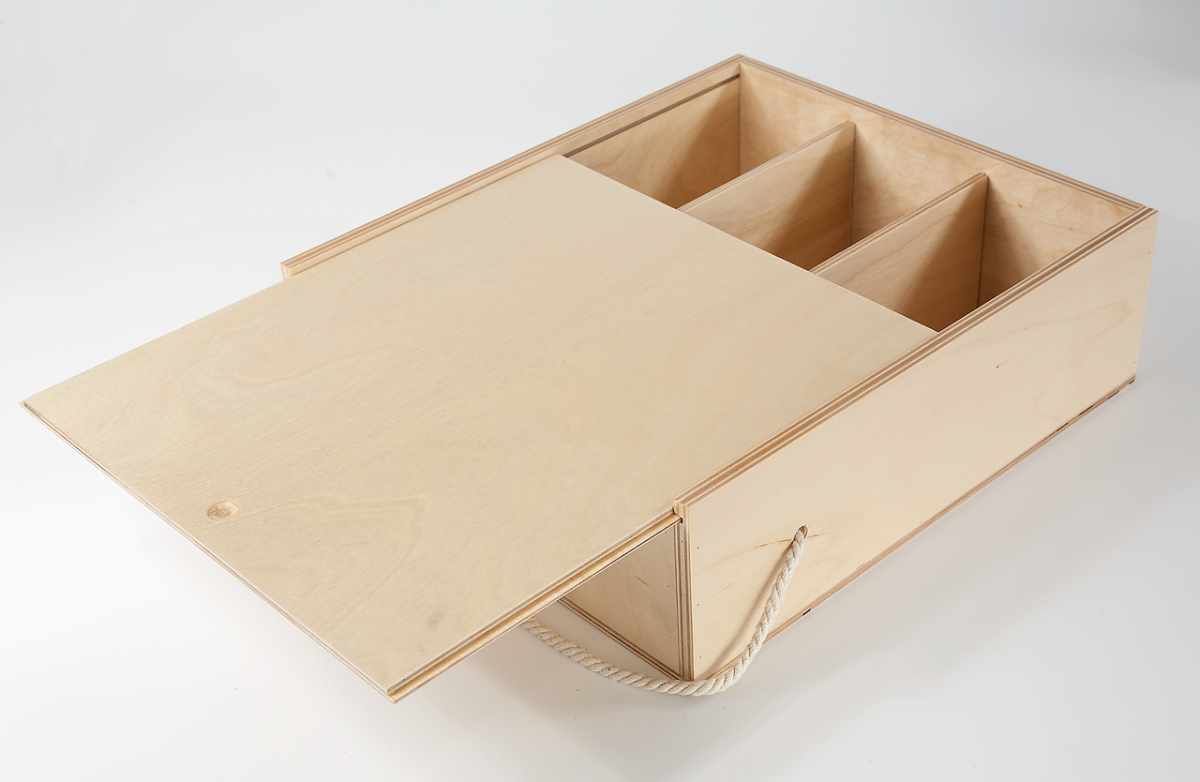 Фанерные коробки для подарков