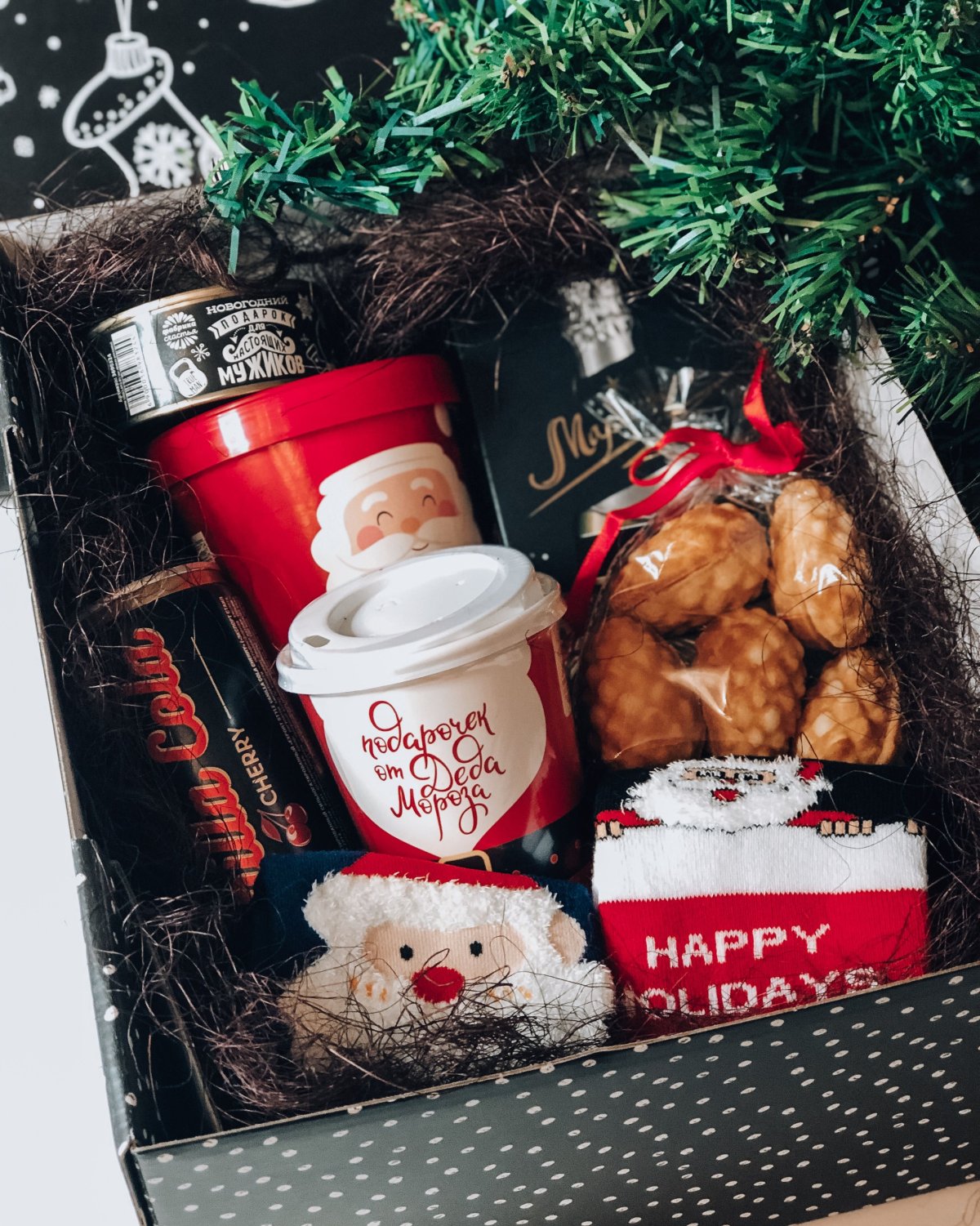 Подарочная коробка с наполнением женщине