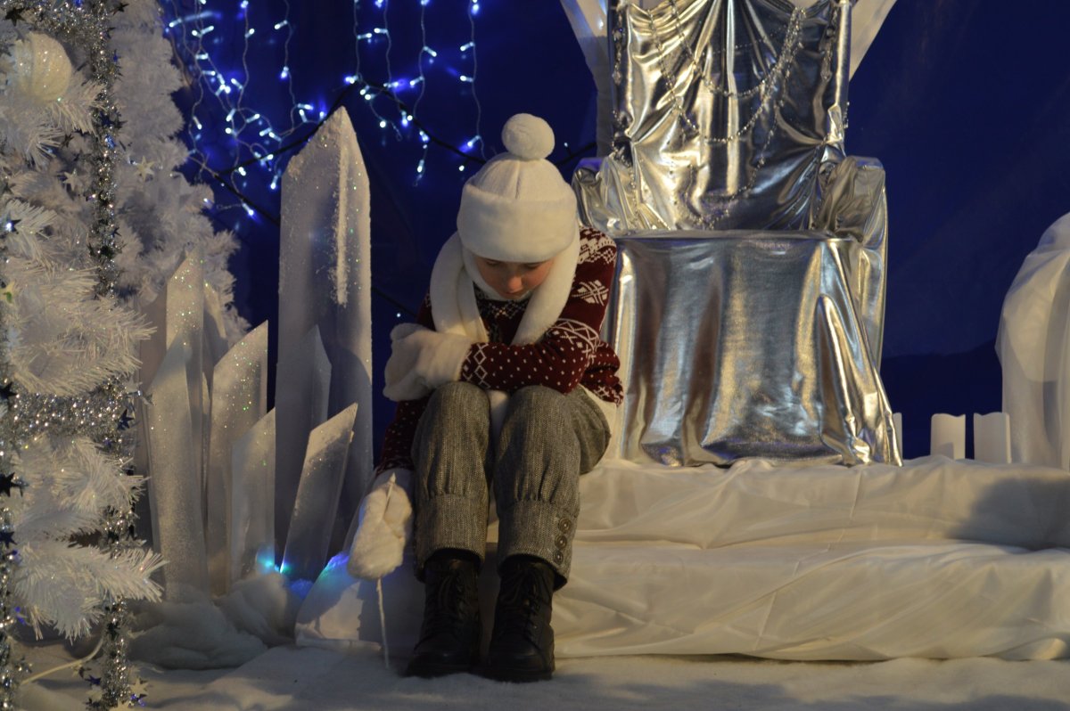 Декорации в стиле Холодное сердце