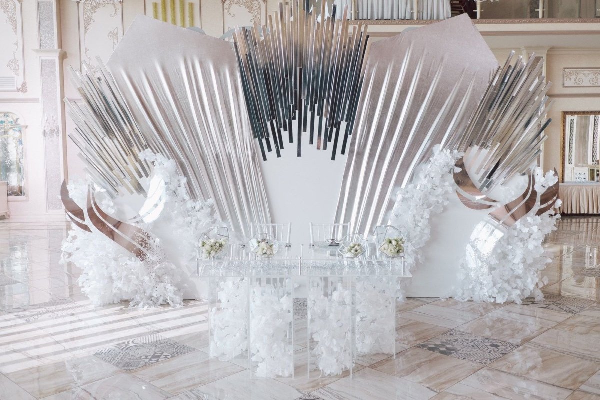 Украшение сцены на новый год