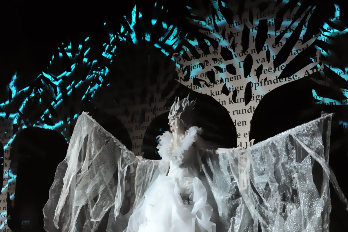 Сценография Снежная Королева