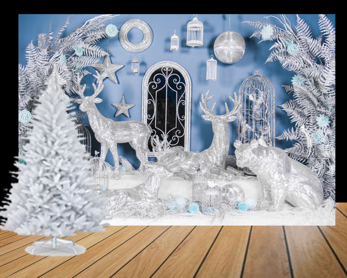 Зимние декорации