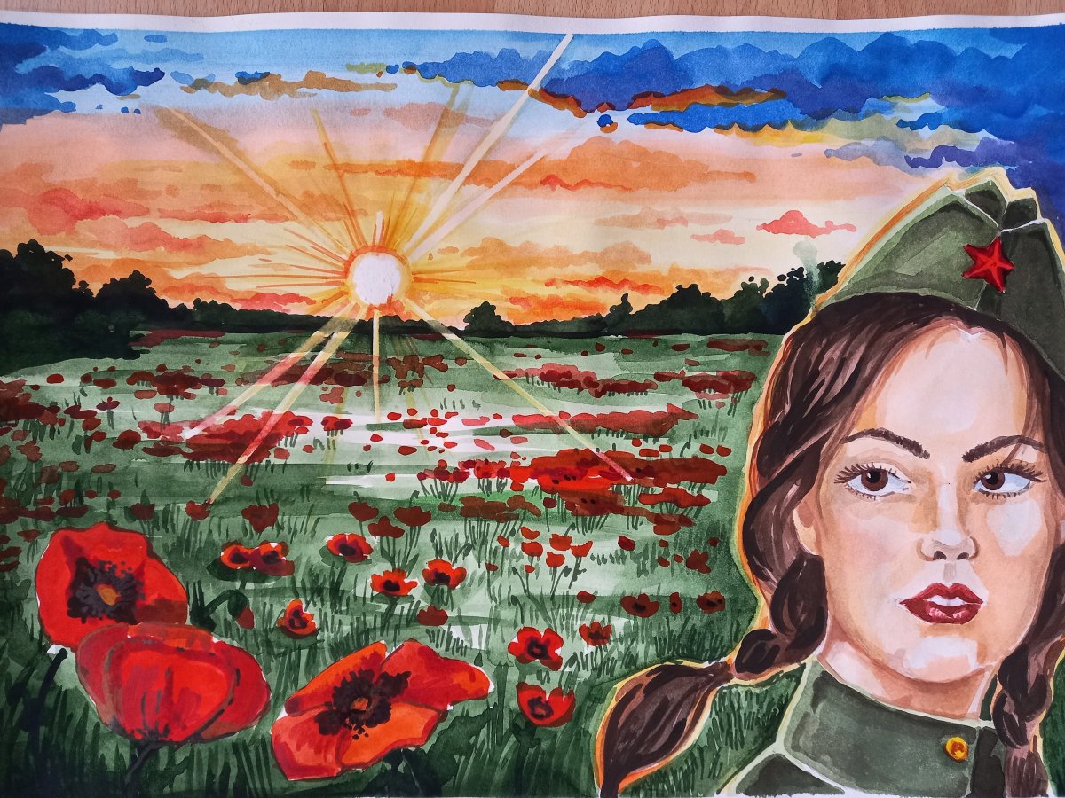 Рисунок ко Дню защитника Отечества