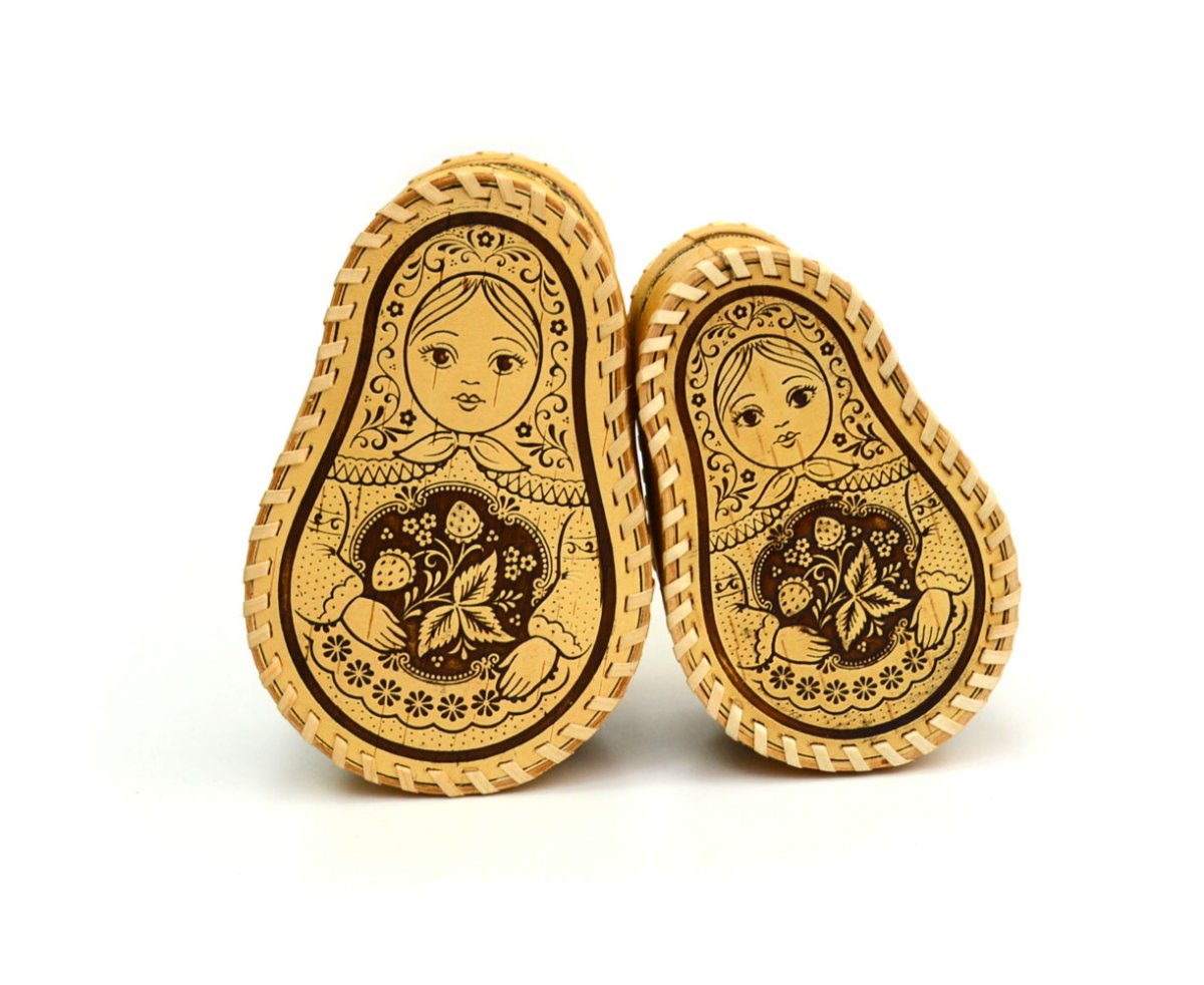 Коробочки матрешки со сладостями