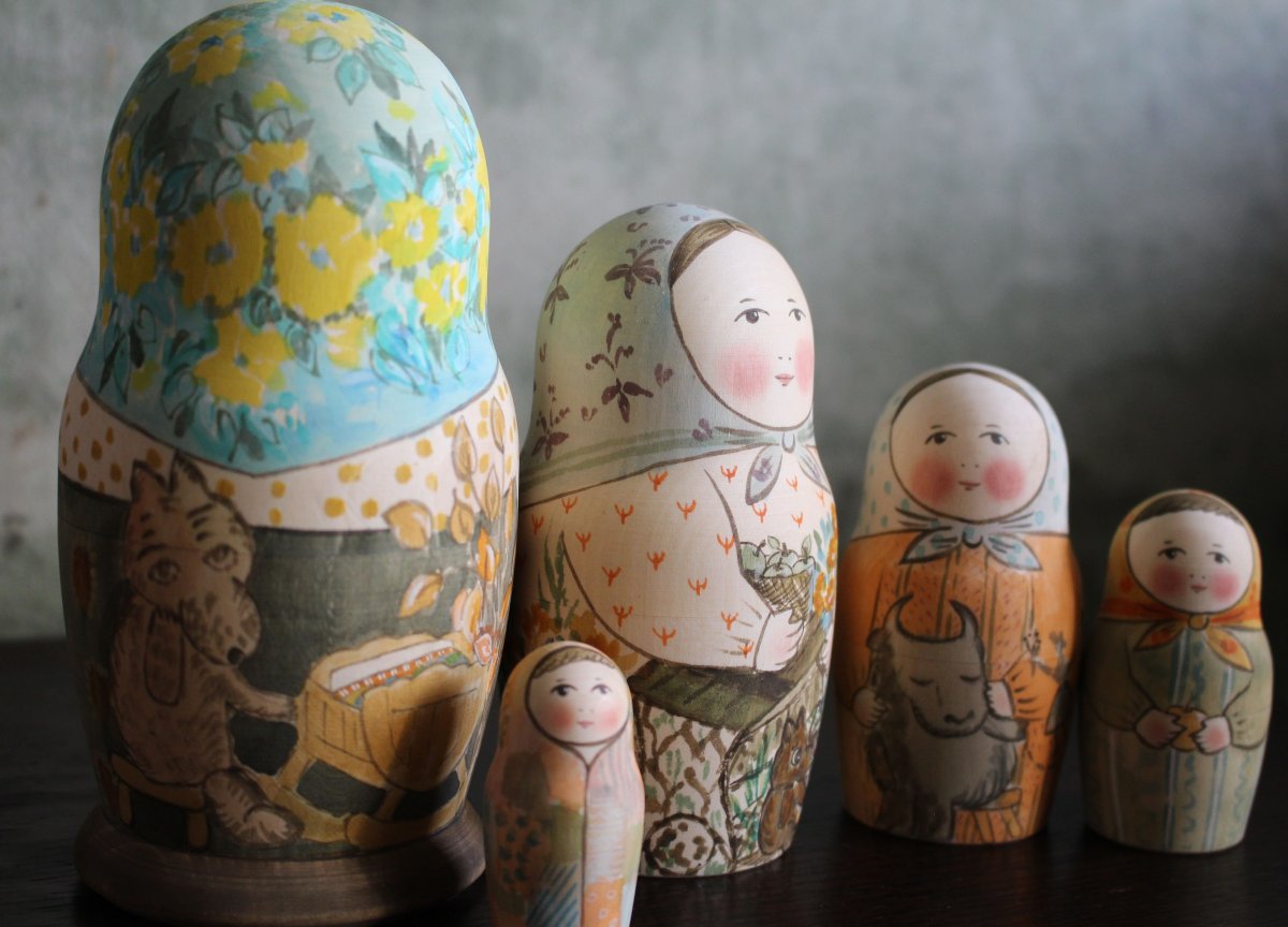 Мастера Матрешка мастерская роспись