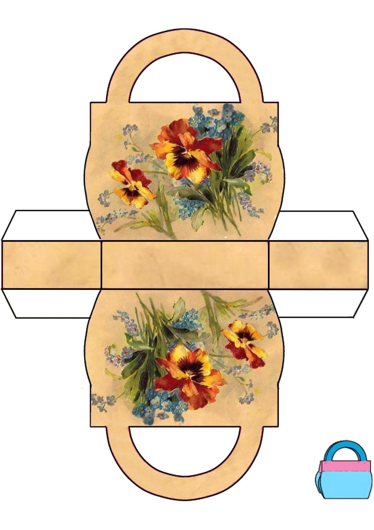 Коробочка Матрешка для подарка