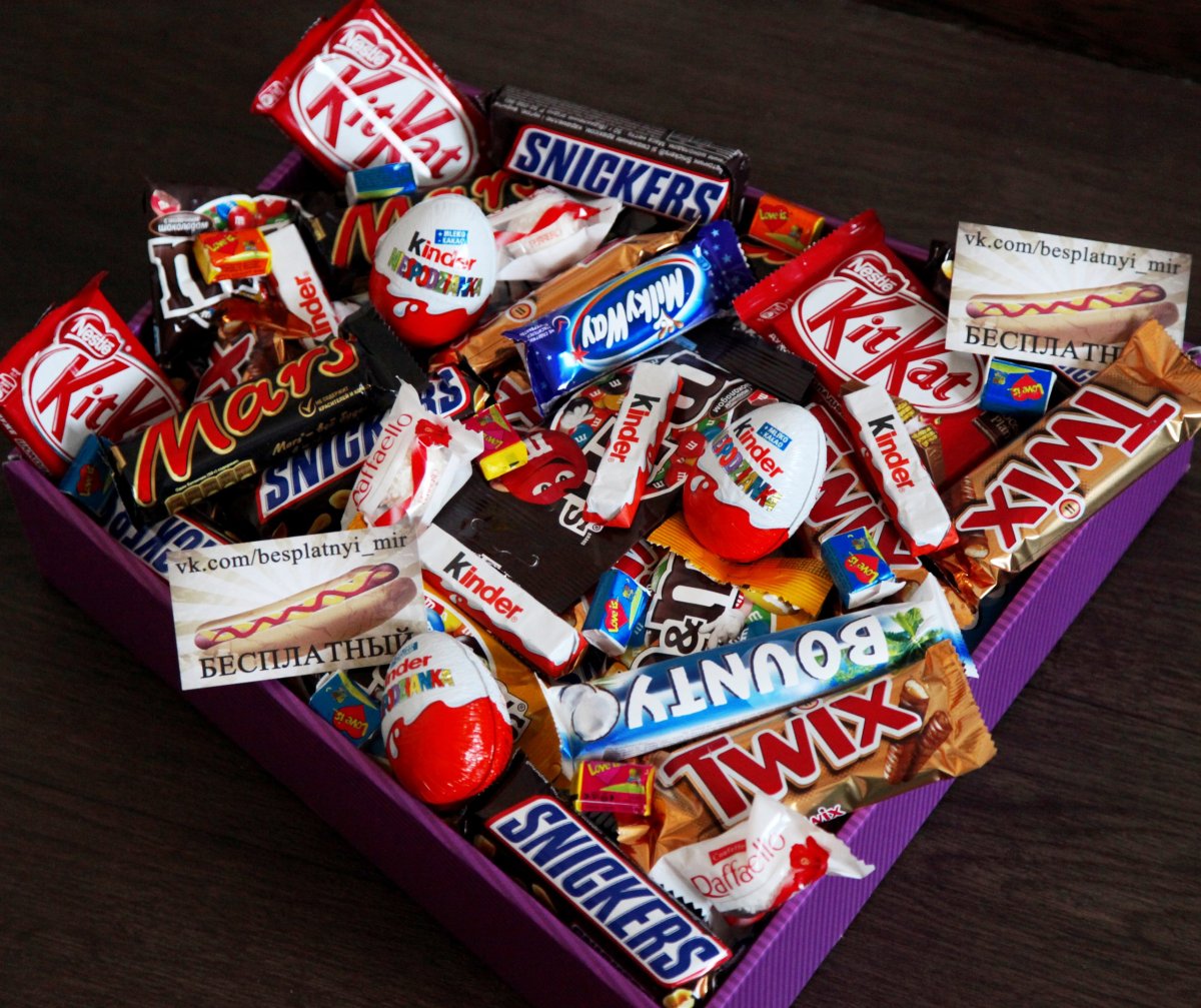 Распечатка коробочки для подарка