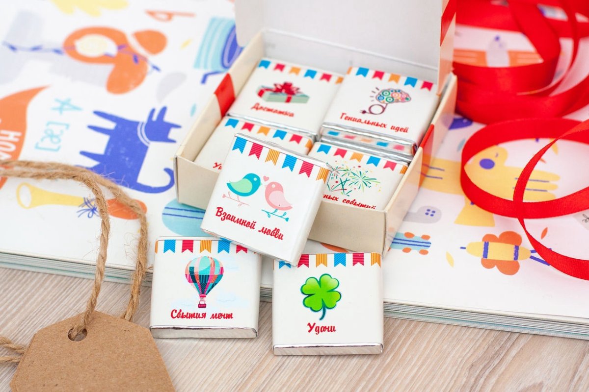 Подарок из киндеров