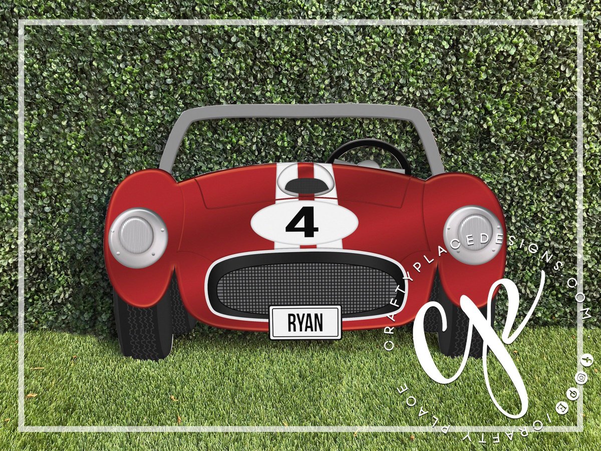 Детский праздник в стиле Тачки