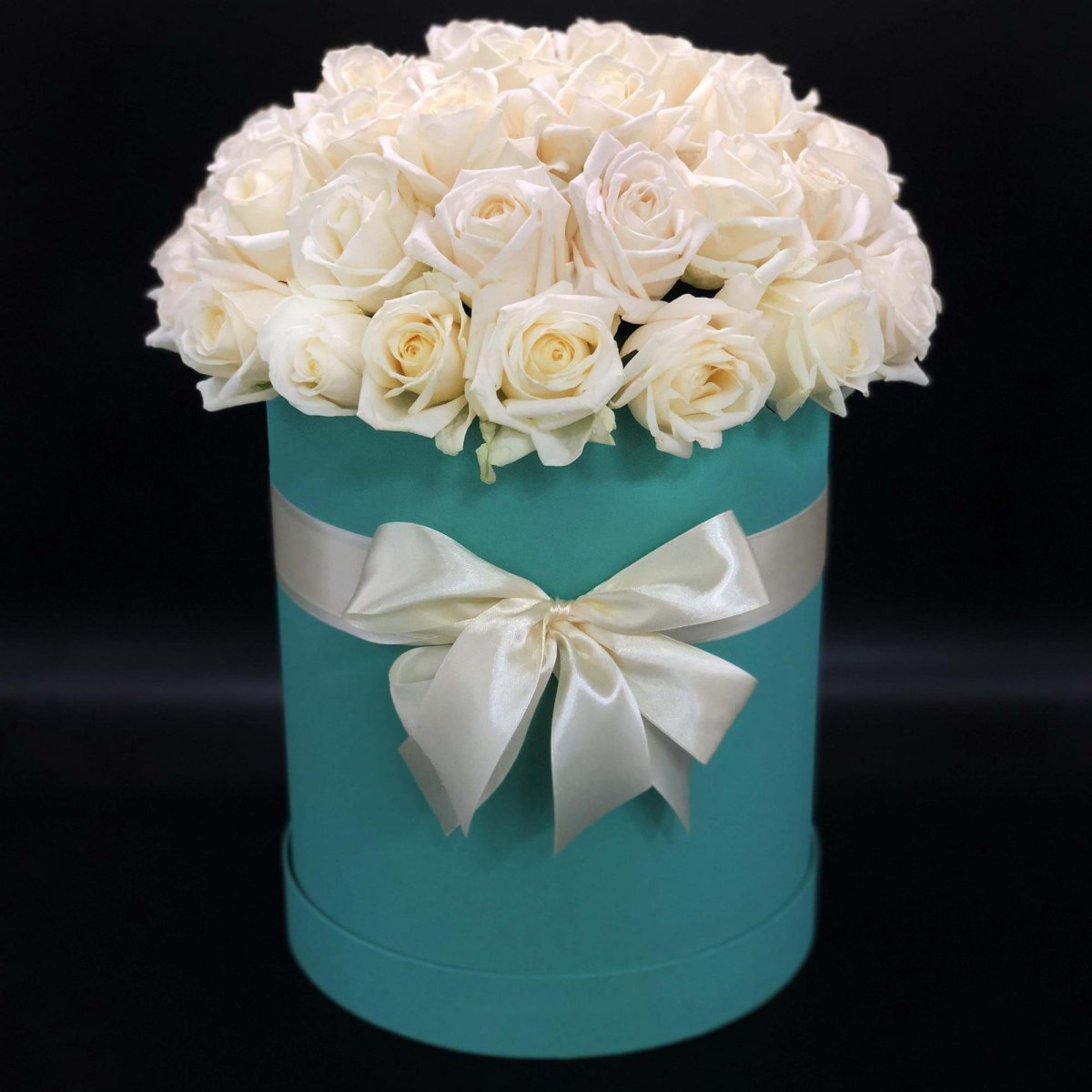 Цветы в коробке сердце