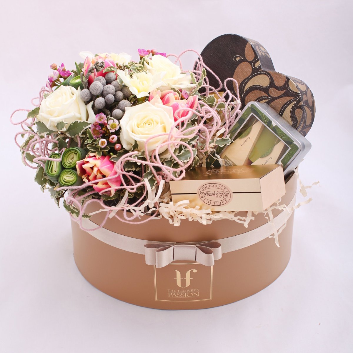 Шляпная коробка для цветов