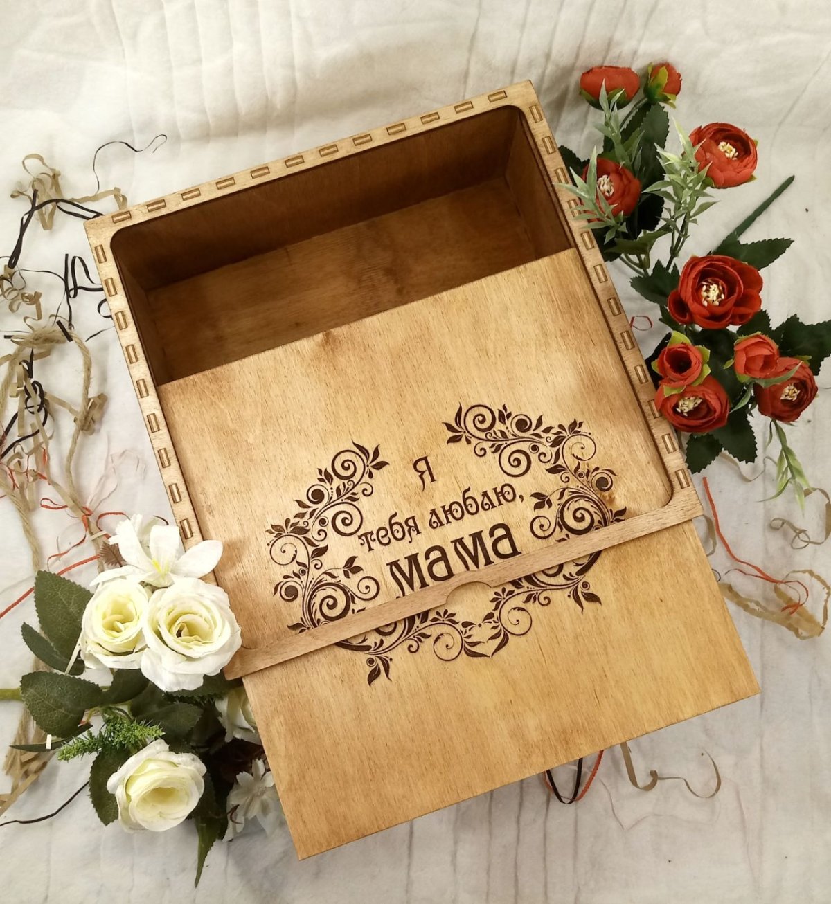 Красивые деревянные коробочки