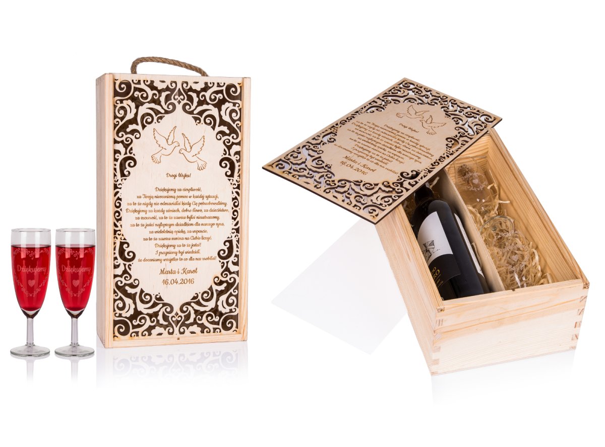 Ящик для денег деревянный