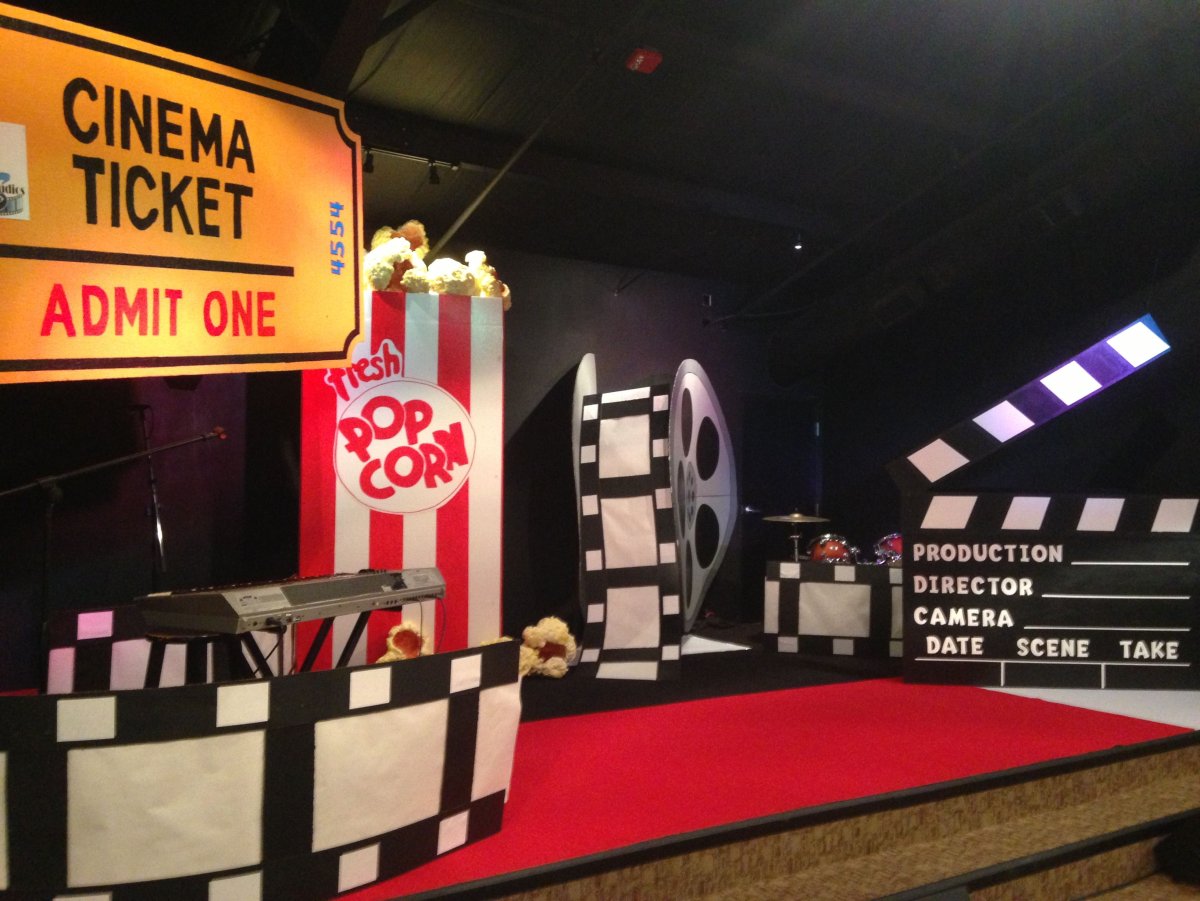 Фотозона на модном показе