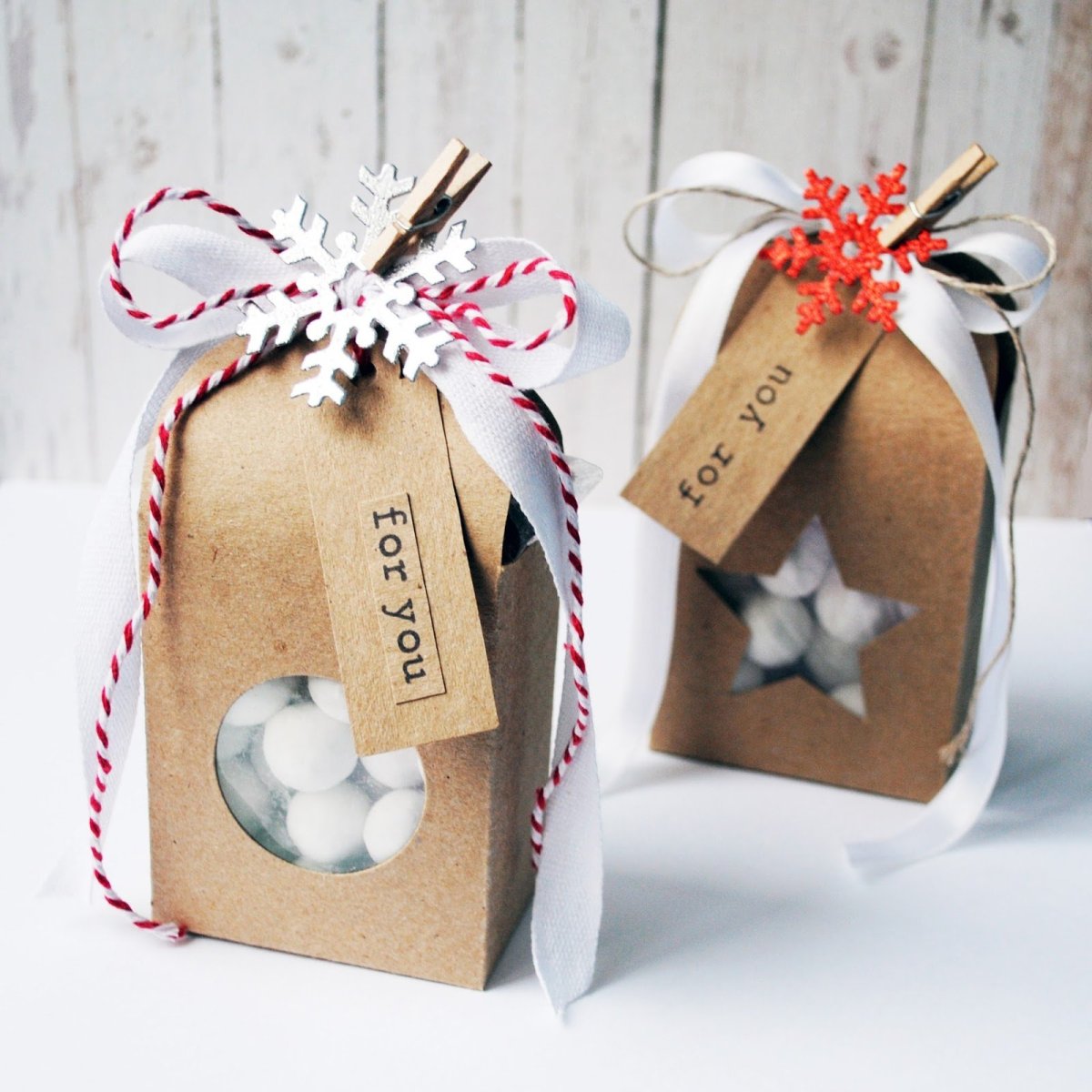 Упаковка подарка бечевкой