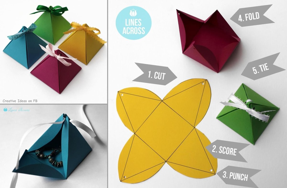 Красивая коробка для подарка