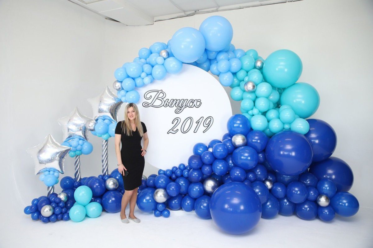 Разнокалиберная гирлянда на свадьбу