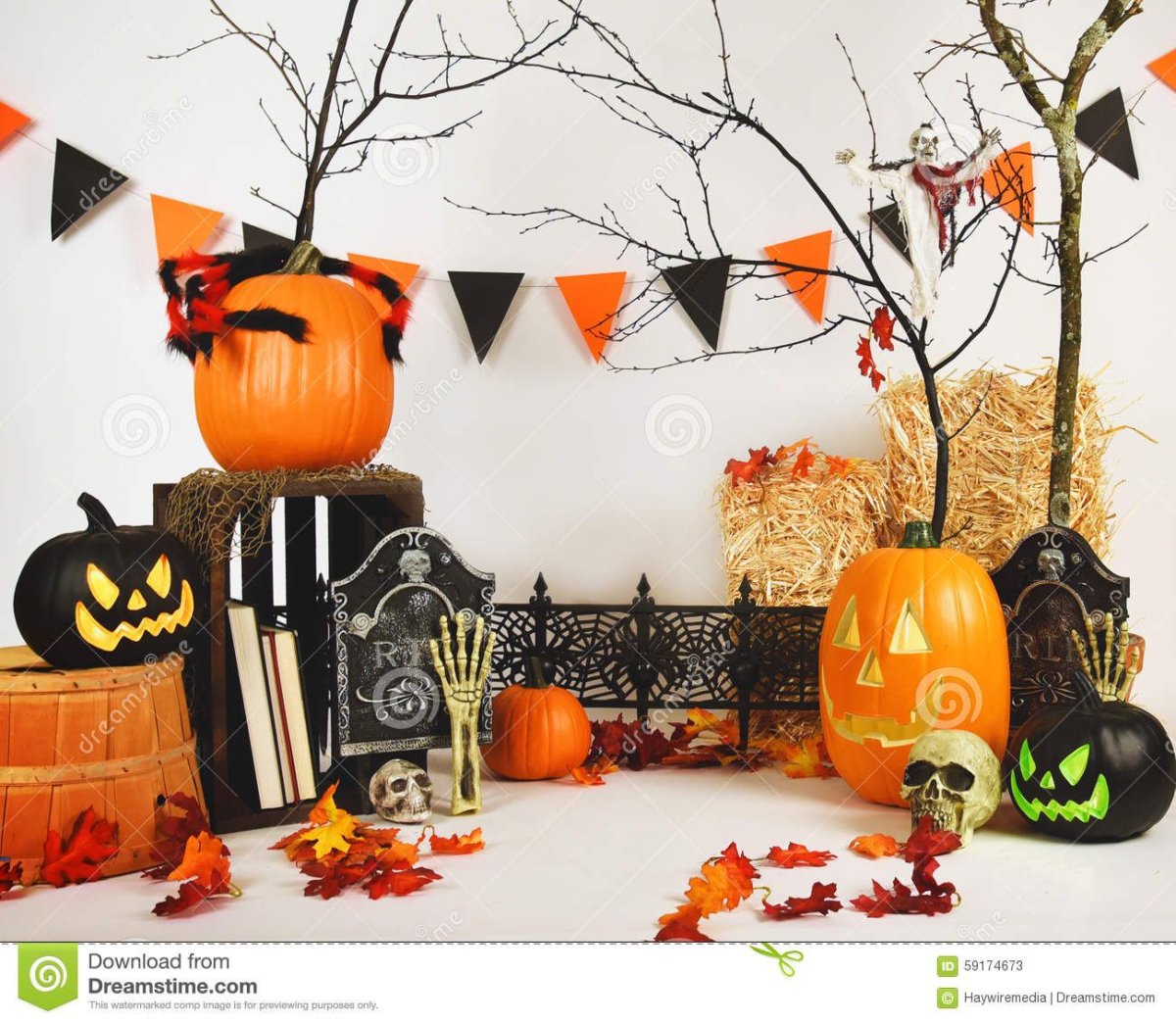 Идеи декора фотостудии для праздника Хэллоуина