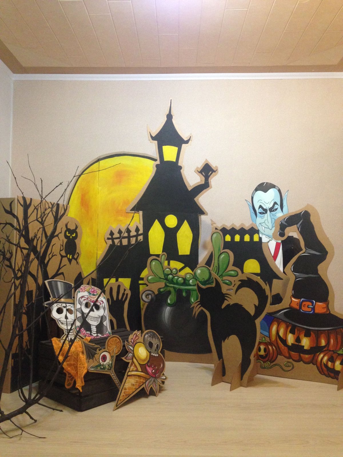 Фотозоны для Хэллоуина