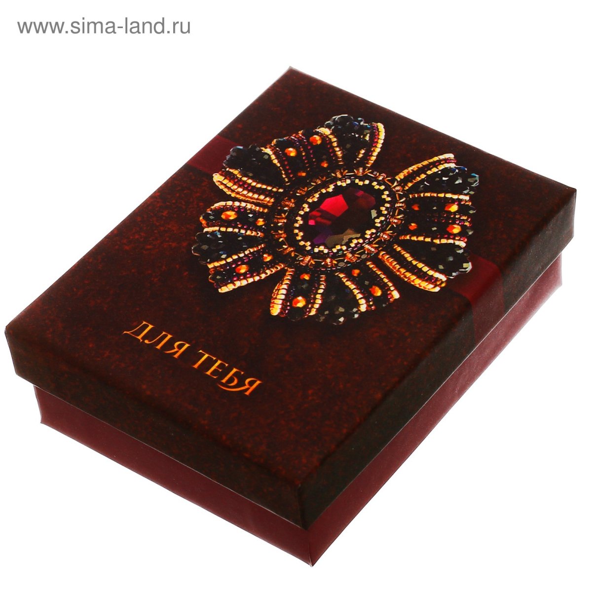 Коробочка для украшений бархат