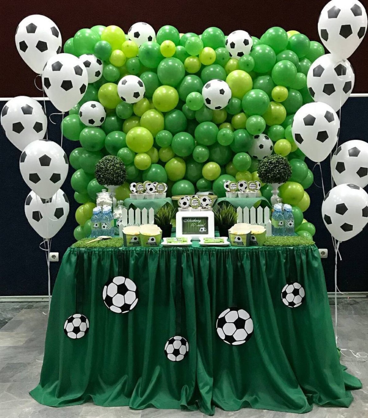 Шары в стиле футбол