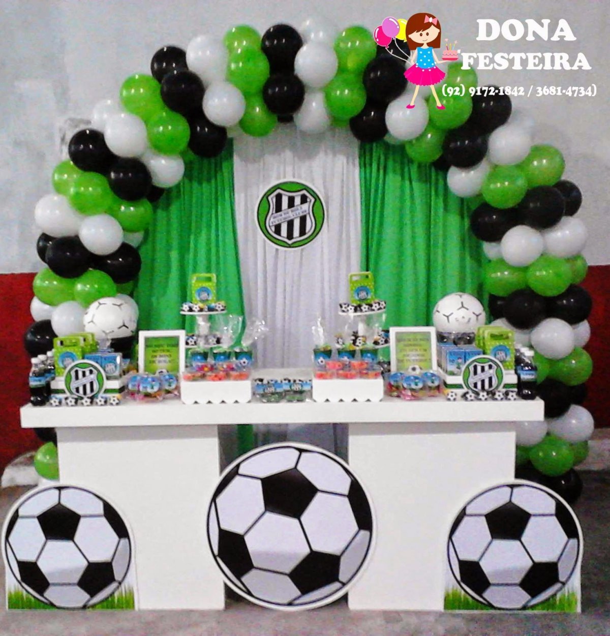 День рождения в футбольном стиле