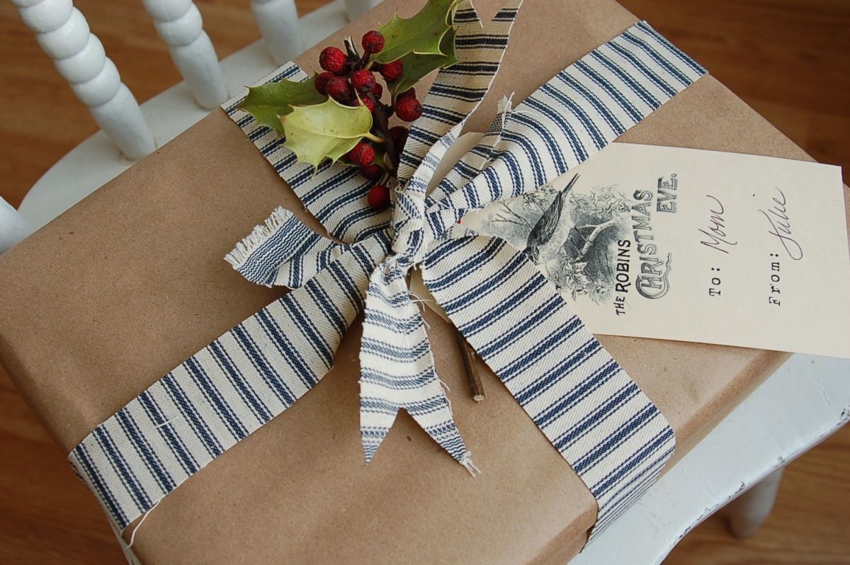 Упаковка мужского подарка креативная