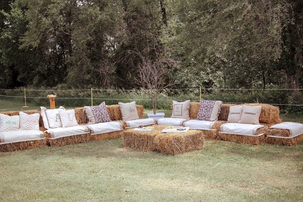 Композиции из сена