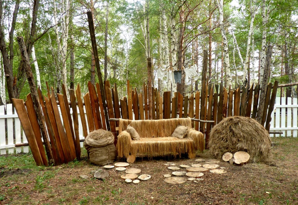 Декор из кукурузных початков