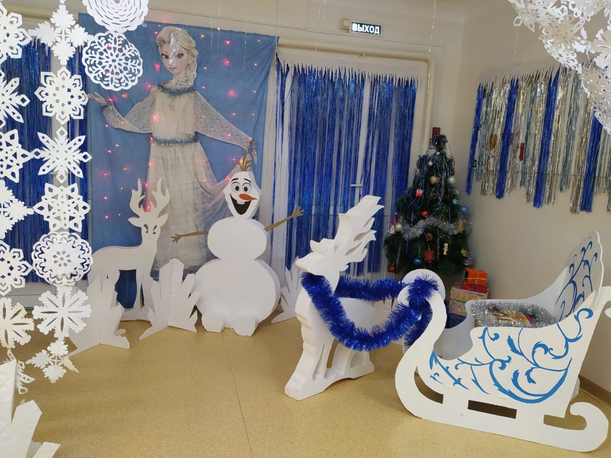 Украшение ДОУ К новому году