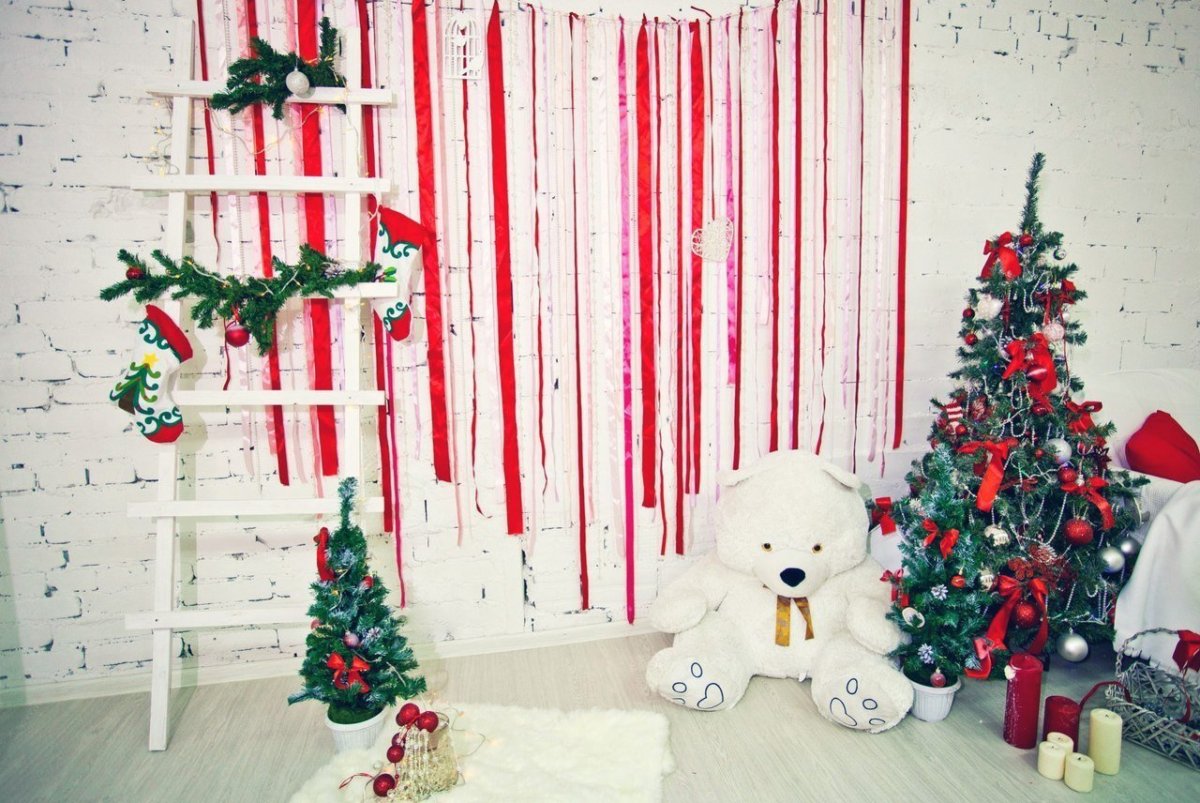 Украсить зал к новому году в детском саду